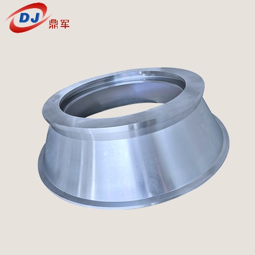 Vertical turning processing flange shell